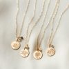 Categories GLDN | Solid Gold Flora Gemstone Necklace 10K Solid Gold