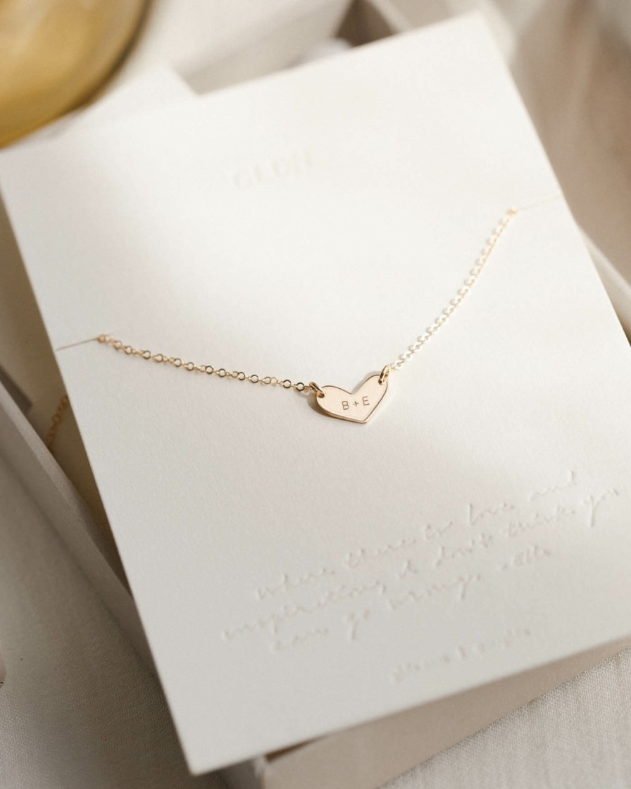 Categories GLDN | Alma Heart Necklace