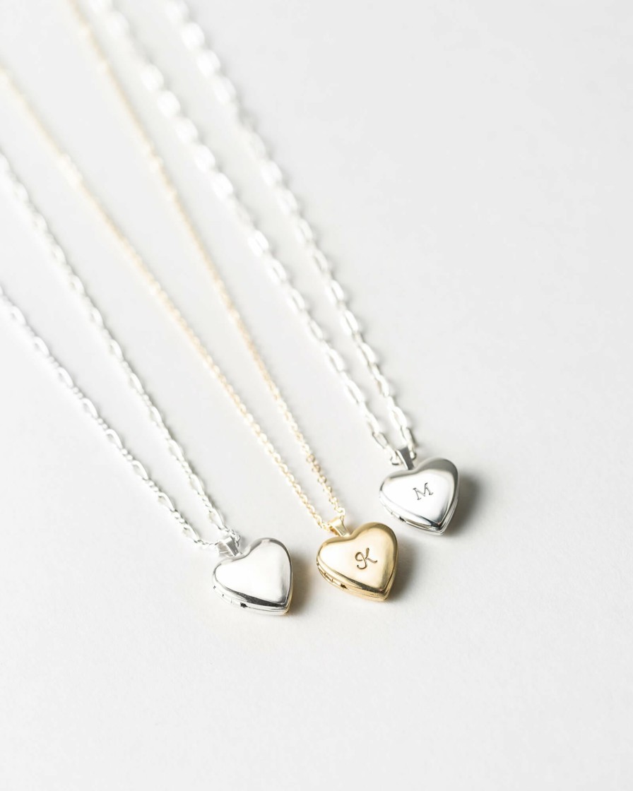 Categories GLDN | Micro Heart Locket Necklace