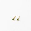 Categories GLDN | Emerald Green Aura Studs