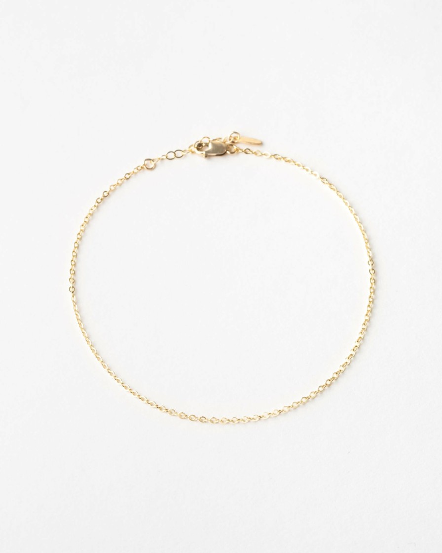 Categories GLDN | Minimal Cable Chain Anklet