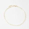 Categories GLDN | Mini Paperclip Chain Anklet