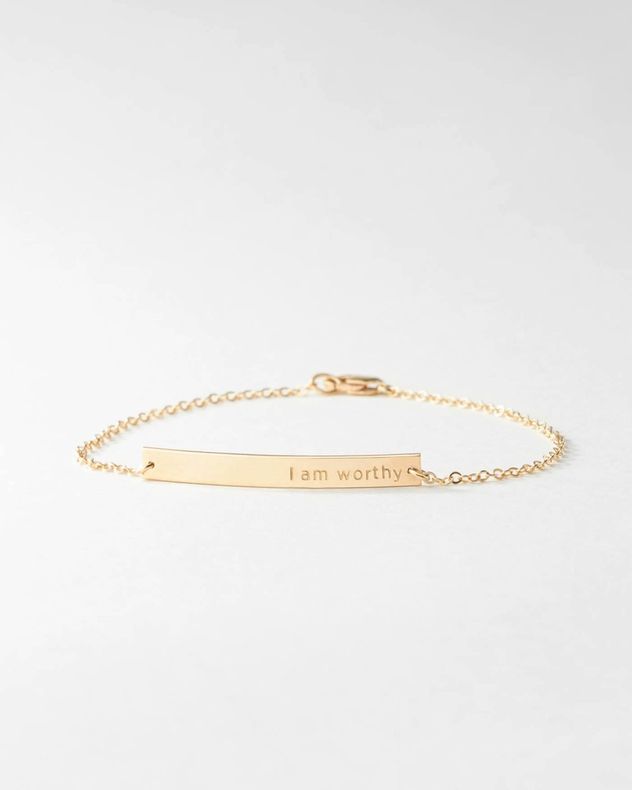 Categories GLDN | I Am Worthy Bracelet