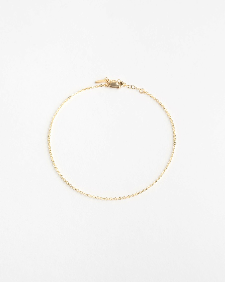 Categories GLDN | Minimal Cable Chain Bracelet