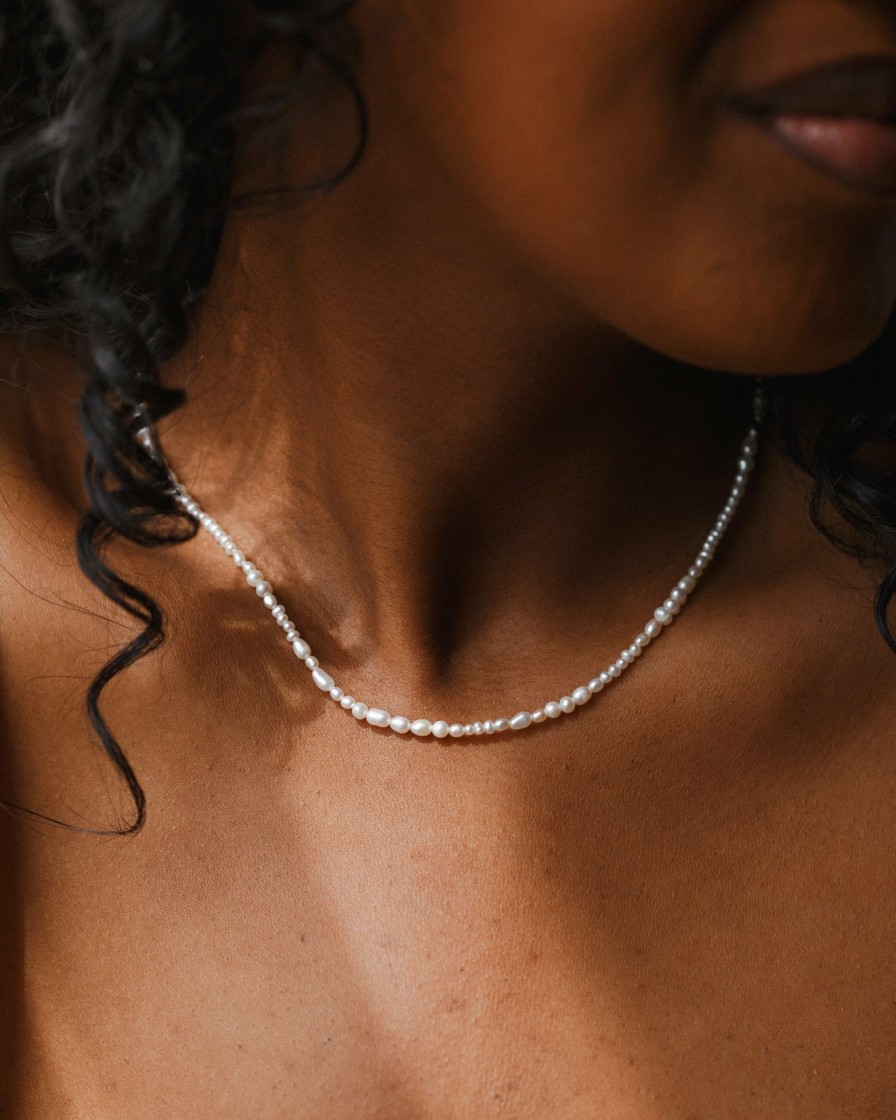 Categories GLDN | Organic Pearl Strand Necklace