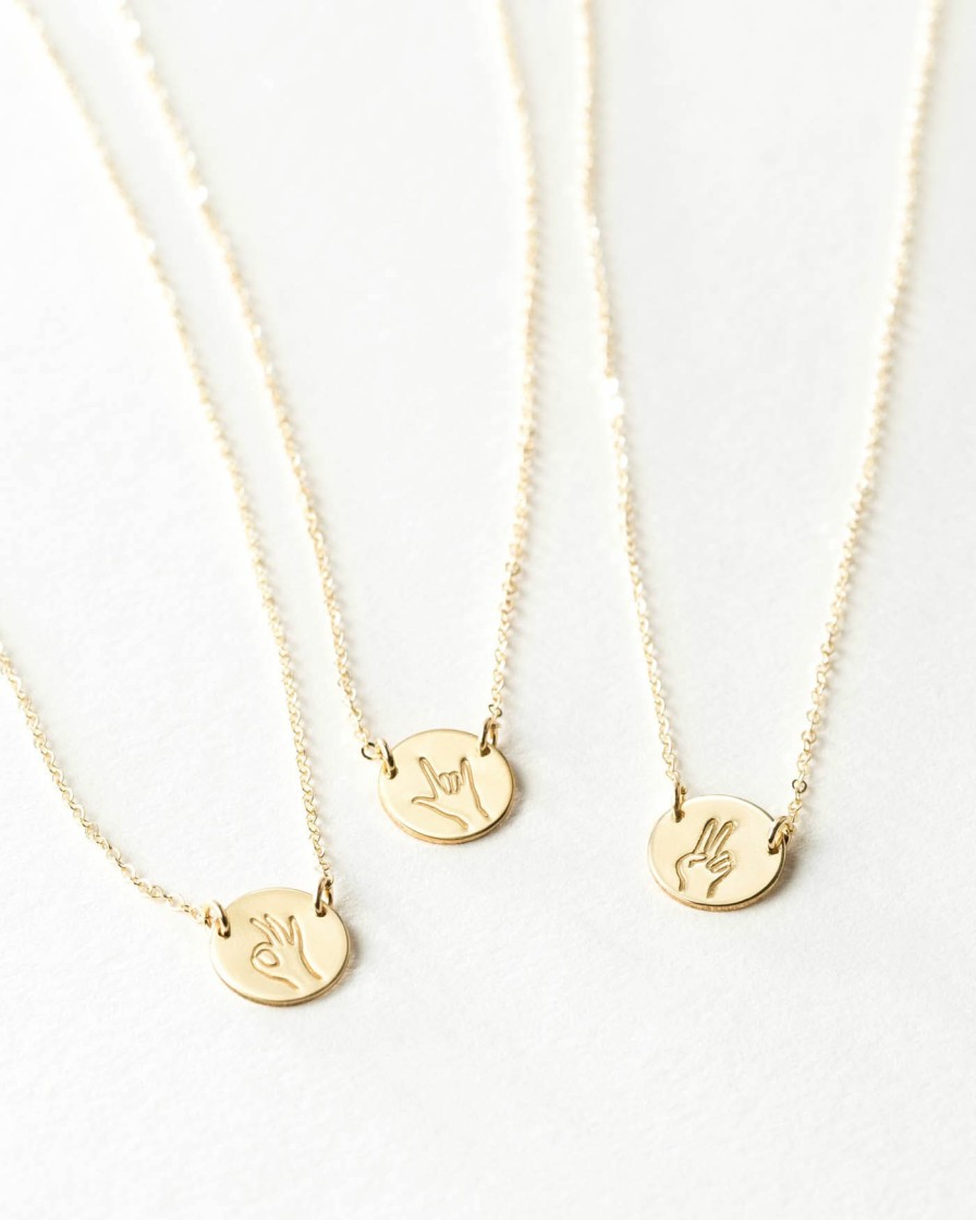 Categories GLDN | Hand Gestures Link Necklace