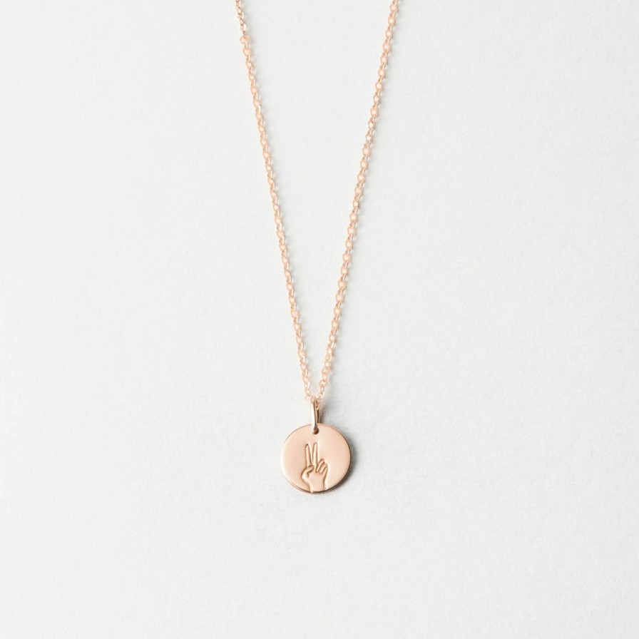 Categories GLDN | Peace Necklace