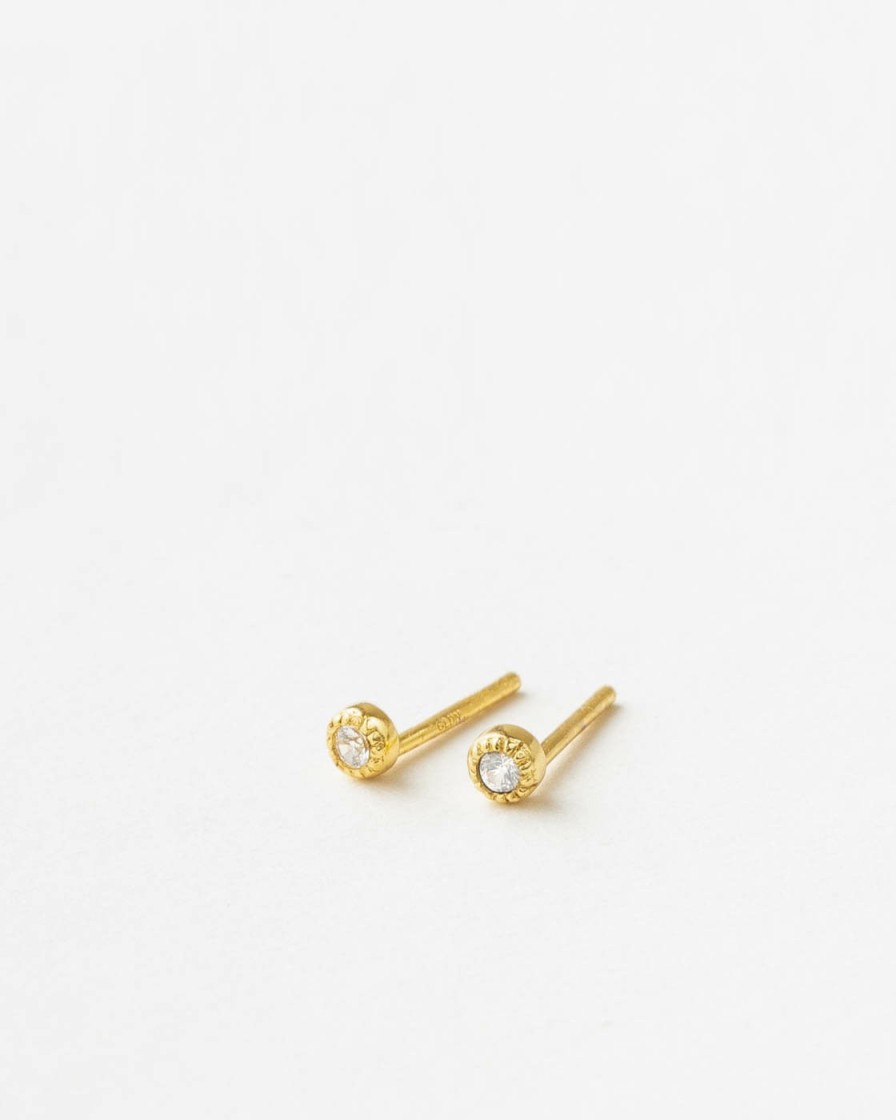 Categories GLDN | Soiree White Sapphire Studs